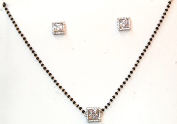 Mangalsutra (black beads neckales)
