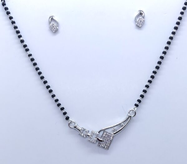 Mangalsutra (black beads neckales)