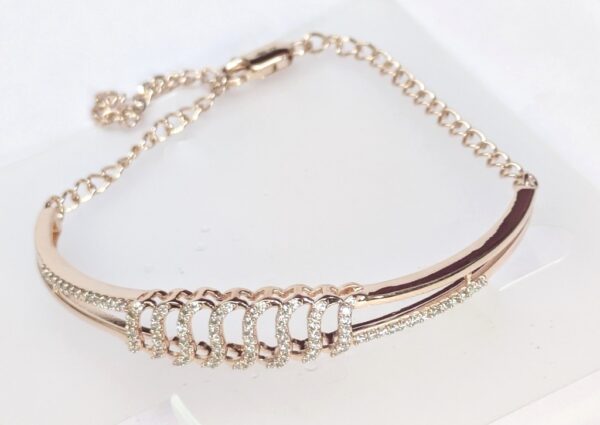 Ladies Bracelet rose silver