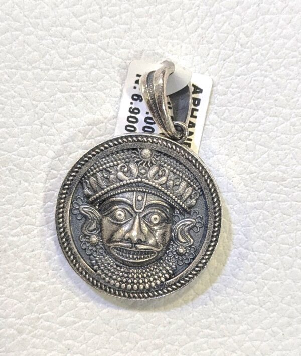 Sarangpur hanuman pendant 925 sterling silver